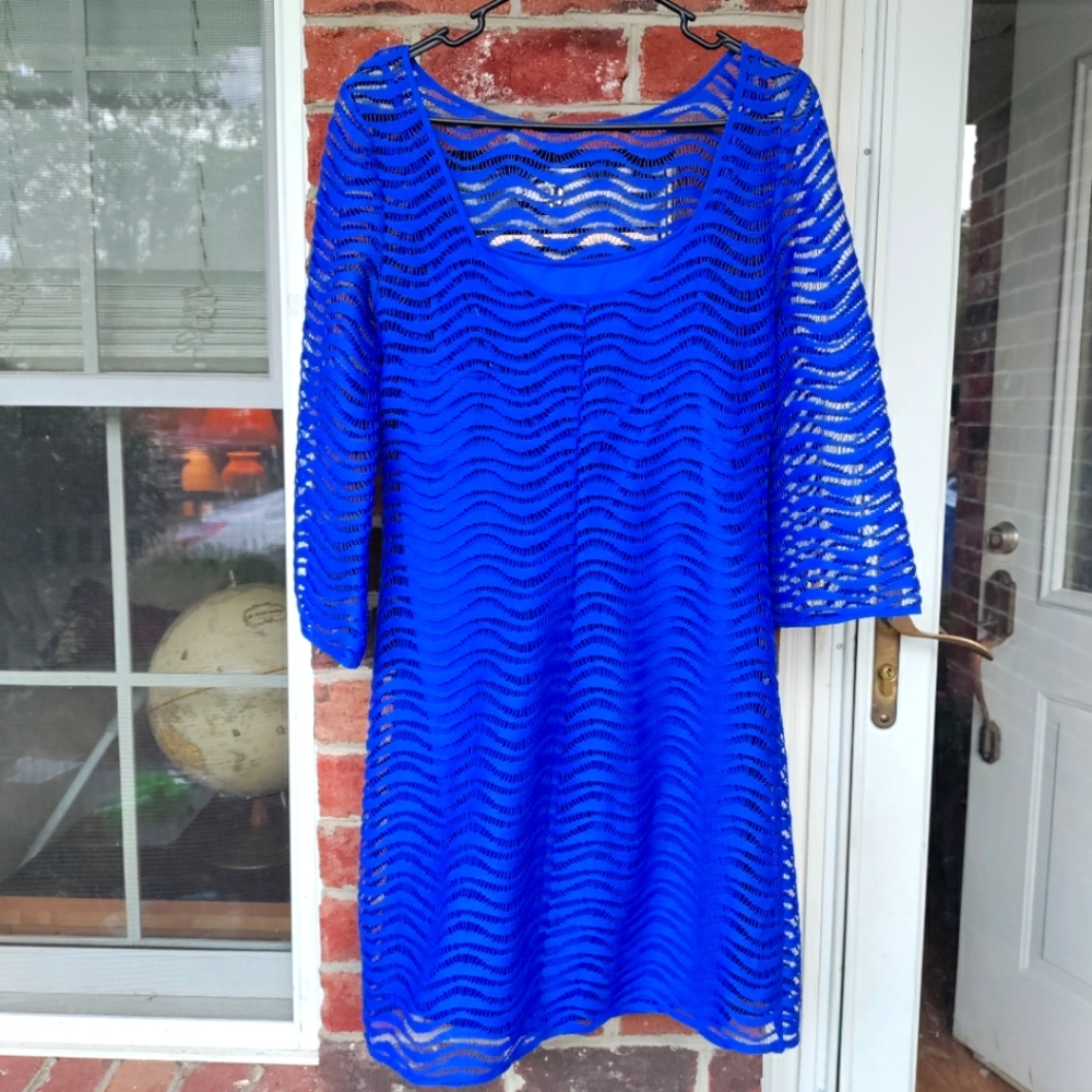 Blue Lilly Pulitzer dress